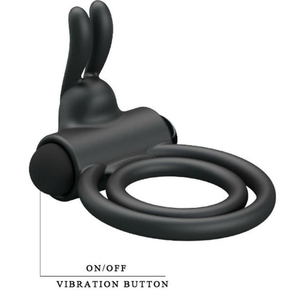 Comprar PRETTY LOVE Osmond Anillo Vibrador De Silicona – Estimulador Intenso Con Diseño Ergonómico-Noxtic