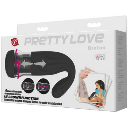 Comprar Pretty Love Masturbador Multifunción Breton – Estimulación Sensorial Con Diseño Confortable-Noxtic
