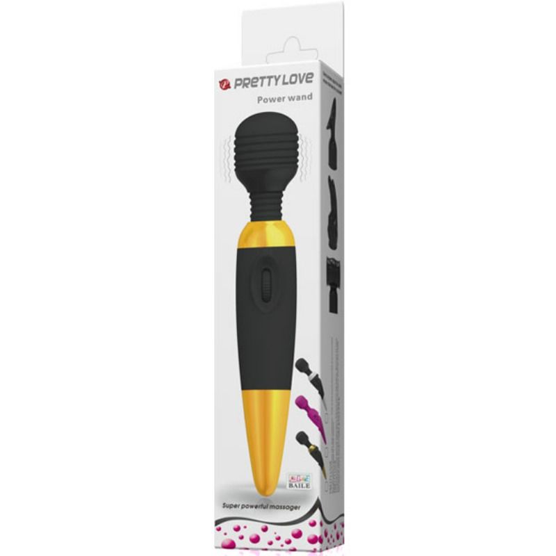 Comprar Pretty Love Power Wand – Masajeador Potente Con Cabezal Flexible Y Curvado-Noxtic