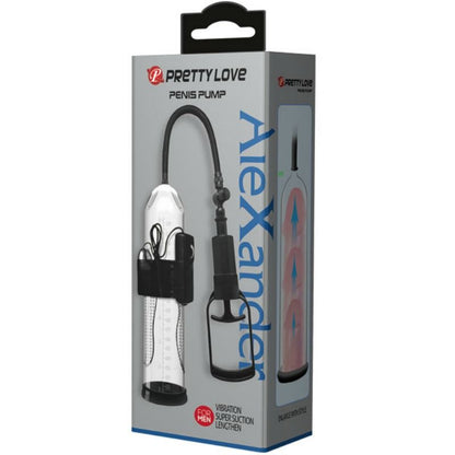 PRETTY LOVE Bomba De Erección Con Vibración – Dispositivo Con Estilo Para Mejora Del Placer
