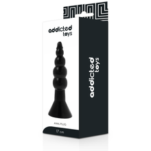 Comprar ADDICTED TOYS Plug Anal 17 CM Negro – Diseño Ergonómico Para Experiencias Placenteras-Noxtic