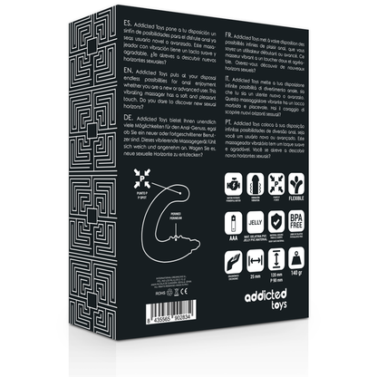 Comprar ADDICTED TOYS Masajeador Anal Negro – Estimulación Profunda Con Diseño Ergonómico-Noxtic