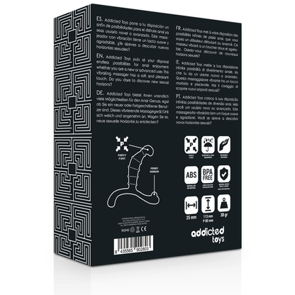 Comprar ADDICTED TOYS Masajeador Anal Prostate Pleasure Negro – Estimulación Ergonómica Para Placer Personalizado-Noxtic