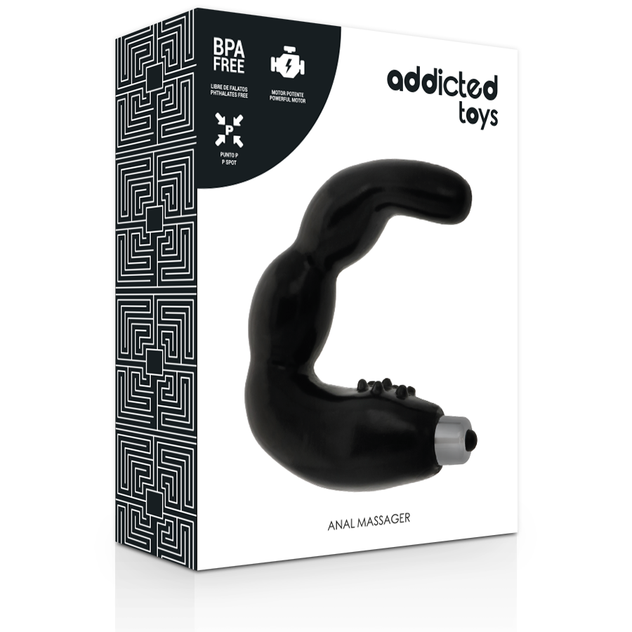 Massaggiatore anale prostatico ADDICTED TOYS – Design ergonomico per un piacere sensibile