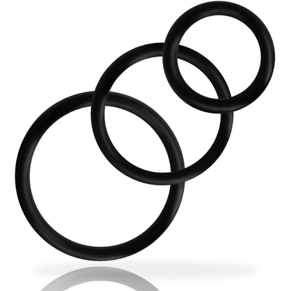 Comprar ADDICTED TOYS Set Anillos Negro – Variedad Perfecta Con Diseño Ergonómico Y Ajuste Personalizable-Noxtic