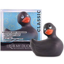 Comprar BIG TEASE TOYS I Rub My Duckie Classic Negro – Pato Vibrador Acuático Con 7 Modos De Vibración-Noxtic