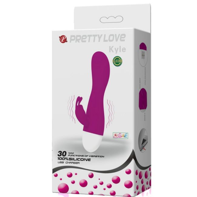 PRETTY LOVE Smart Kyle Vibrador – 30 Modos Con Silicona Médica Suave Para Experiencia Única