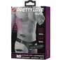 PRETTY LOVE - MYRON STRAP-ON WITH VIBRATION AND HOLLOW DILDO