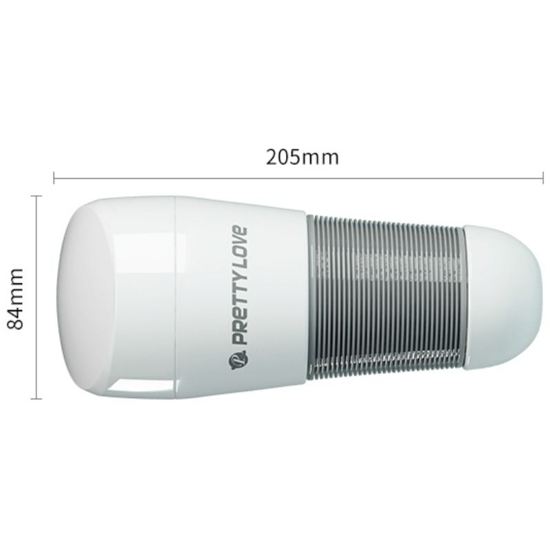 Pretty Love Kitty White – Giocattolo erotico dal design elegante per l'autoesplorazione