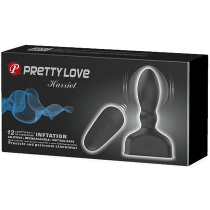 PRETTY LOVE Marriel Vibrador Prostático Inflable – Diseño Ergonómico Con Vibraciones Ajustables Para Placer Personal