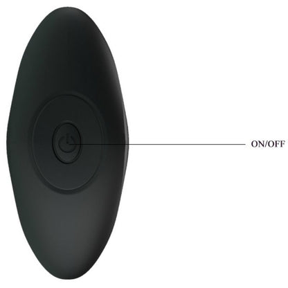 PRETTY LOVE Vibrador Anal Negro – Diseño Elegante Para Exploración Sensual