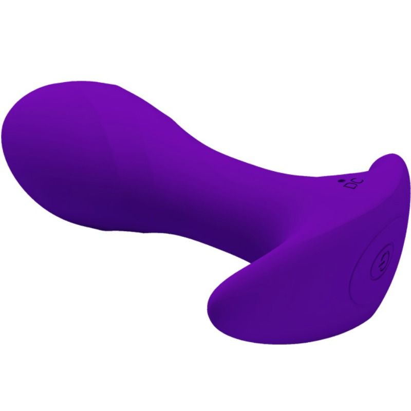 PRETTY LOVE Vibrador Anal Lila – Juguete Erótico Con 12 Funciones De Vibración Potente