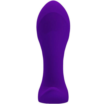 PRETTY LOVE Vibrador Anal Lila – Juguete Erótico Con 12 Funciones De Vibración Potente