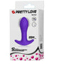 PRETTY LOVE Vibrador Anal Lila – Juguete Erótico Con 12 Funciones De Vibración Potente