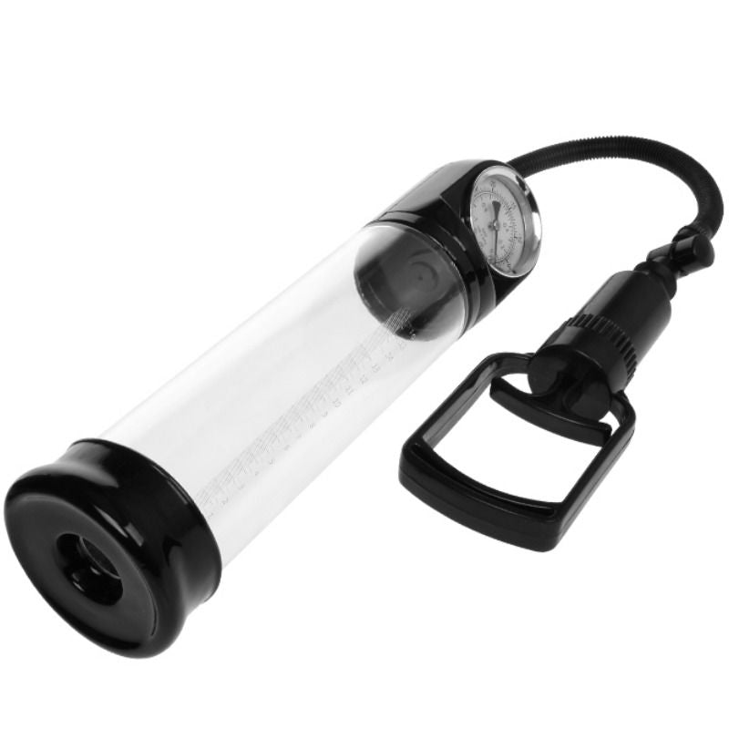 PRETTY LOVE Bomba De Erección Con Barómetro – Inflador Manual Para Potentes Resultados