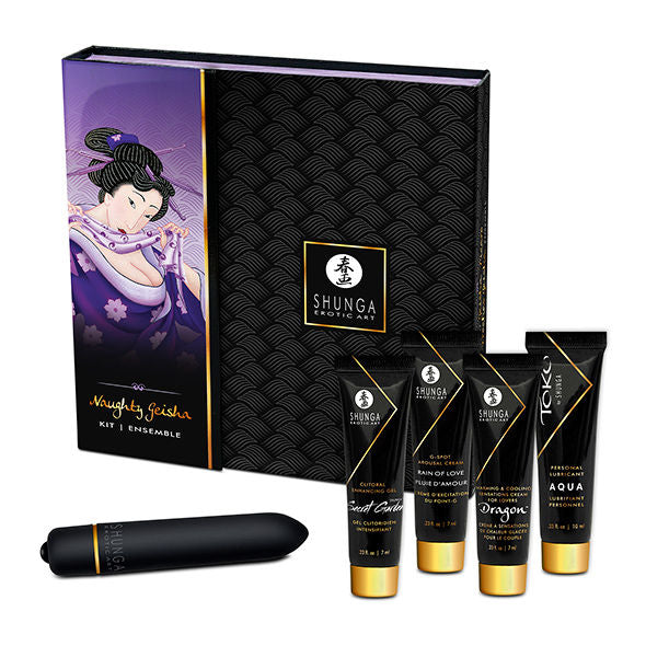 Comprar SHUNGA Kit Geisha Naughty – Set Elegante Para Explorar Nuevas Sensaciones-Noxtic