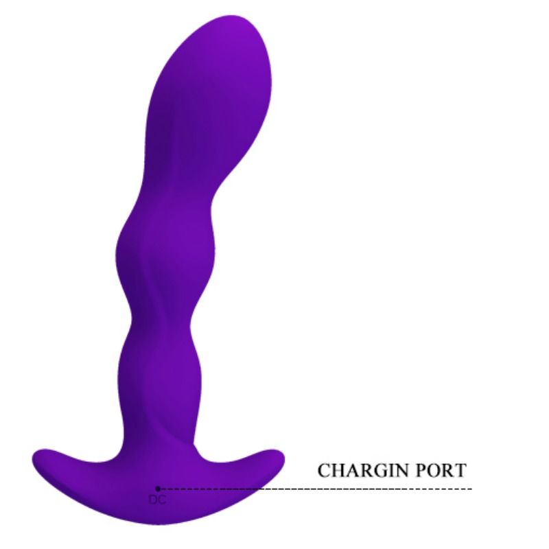 Comprar Pretty Love Masajeador Anal 12 Modos Vibración Lila – Diseño Silicona Para Placer Personalizado-Noxtic