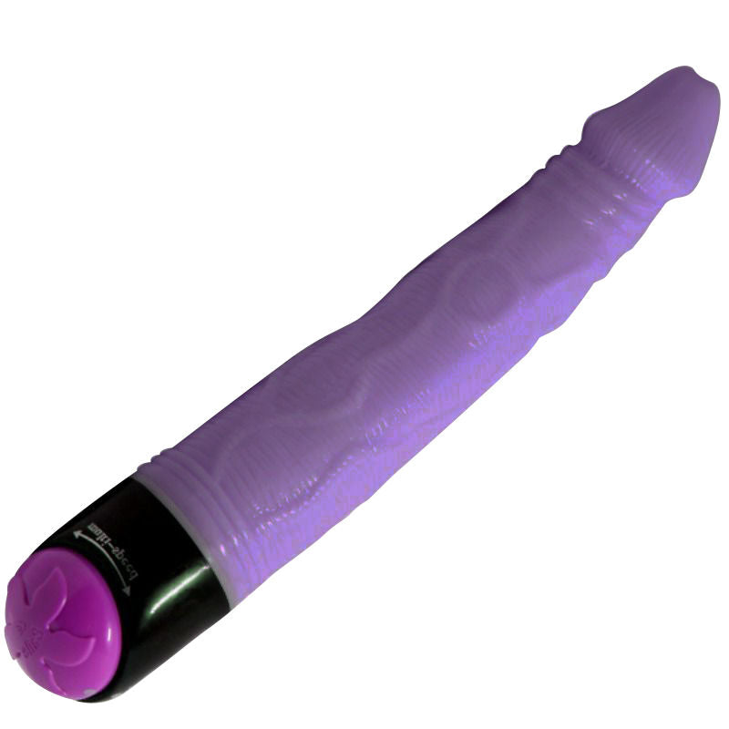 Vibratore realistico BAILE Adour Club 23 cm Viola – Texture morbida con vibrazioni potenti per un piacere intenso