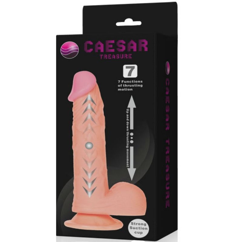 Dildo BAILE Caesar Treasure – Design realistico con funzione su e giù
