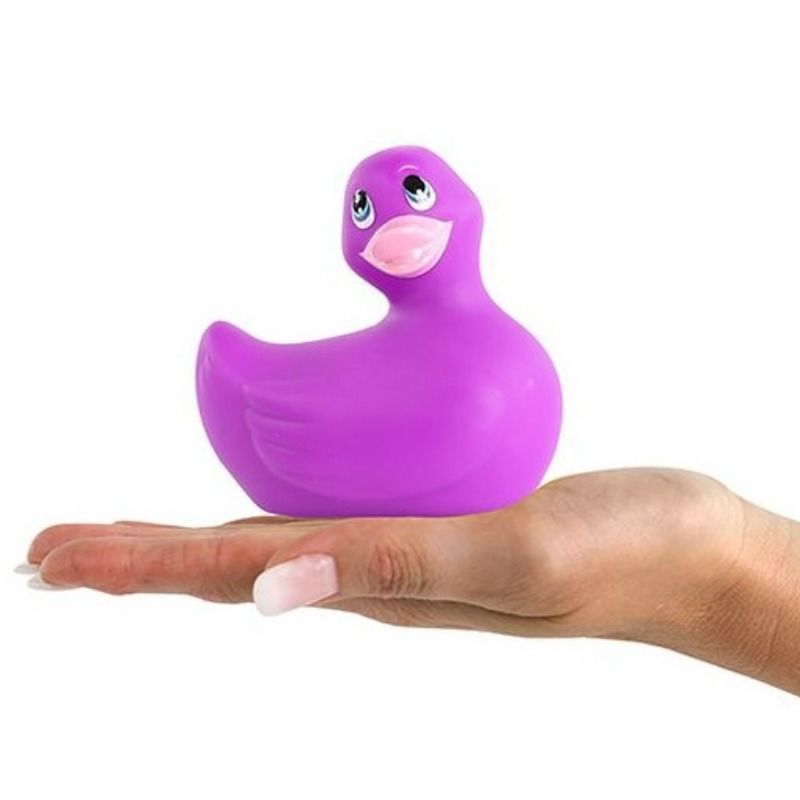 Comprar BIG TEASE TOYS I Rub My Duckie Classic Pato Vibrador Lila – Masajeador Acuático Con 7 Modos De Vibración-Noxtic
