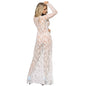 Comprar SUBBLIME Vestido Largo Manga Larga Blanco L/XL – Diseño Elegante Para Comodidad Diaria-Noxtic