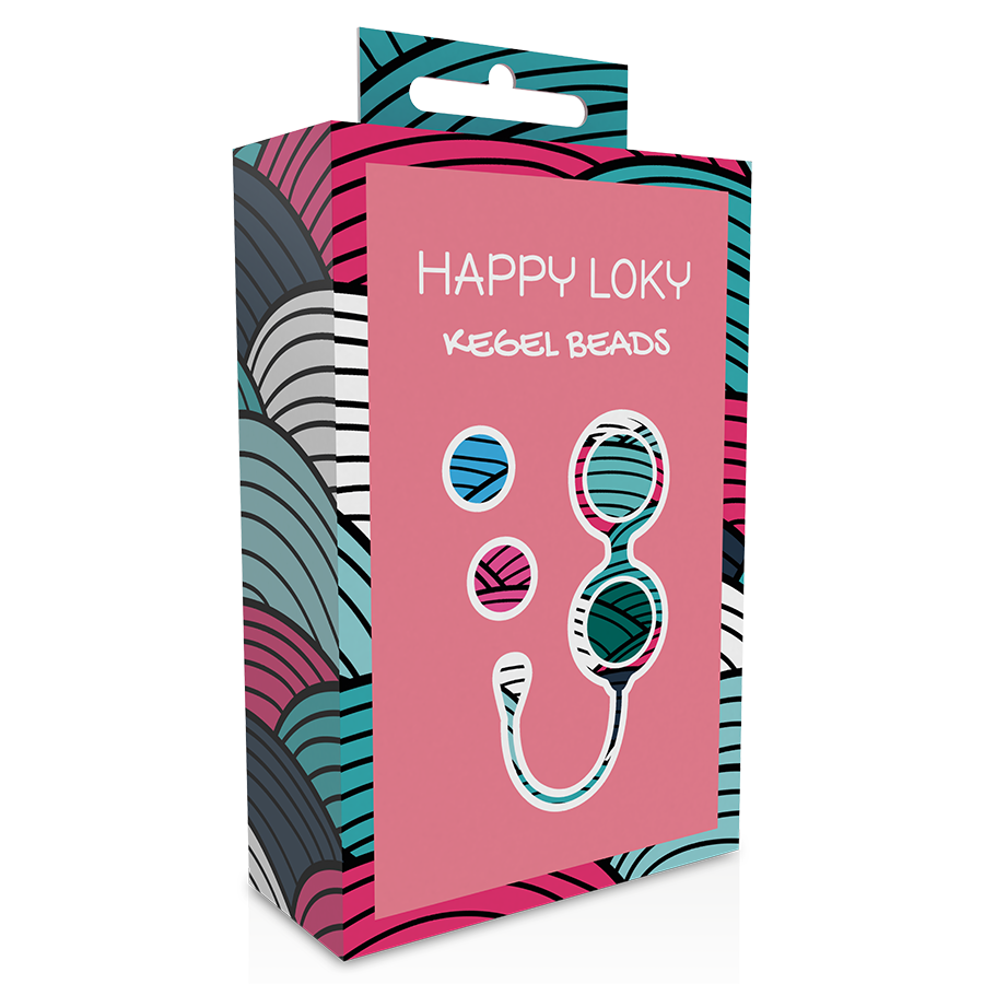 Happy Loky Kegel Beads – Entrenamiento Efectivo Para Suelo Pélvico Con Diseño Confortable