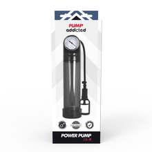 Pompa per l'erezione trasparente PUMP ADDICTED RX9 – Design ergonomico per un maggiore comfort