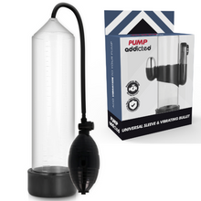 Comprar PUMP ADDICTED Bomba Erección RX3 Transparente – Innovador Juguete Con Vibrador Para Placer Personal-Noxtic