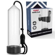 Comprar Pump Addicted Bomba Erector RX5 Transparente – Diseño Innovador Con Vibrador Para Placer Mejorado-Noxtic