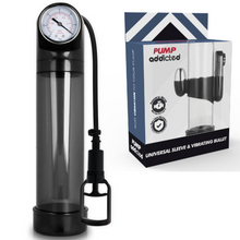 Comprar PUMP ADDICTED Bomba Erección RX9 Negro – Mejora Tu Placer Con Vibración Avanzada-Noxtic
