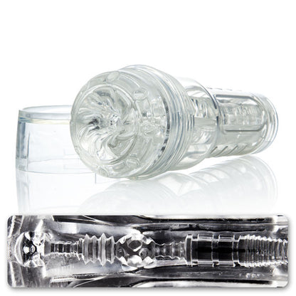 Comprar FLESHLIGHT GO Torque Ice – Masturbador Compacto Con Material SuperSkin Para Placer Único-Noxtic