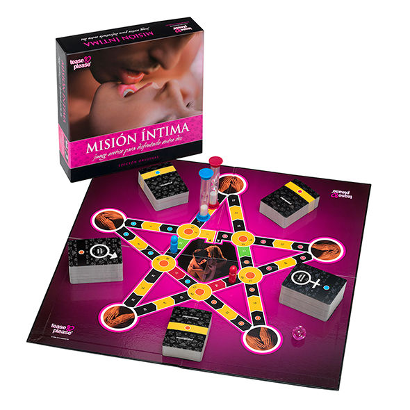 Comprar TEASE & PLEASE Misión Íntima Edición Original – Juego Erótico Para Descubrir Placer Y Conexión En Pareja-Noxtic