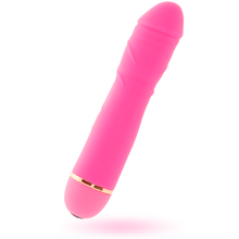 INTENSE Airon 20 Velocidades Rosa – Vibrador Silicona Suave Con Diseño Elegante