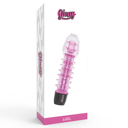 Comprar GLOSSY Axel Vibrador Rosa – Diseño Ergonómico Con Material Hipoalergénico Para Placer Seguro-Noxtic