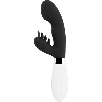 GLOSSY Elvis Rabbit Nero – Vibratore Erotico con 10 Funzioni di Vibrazione