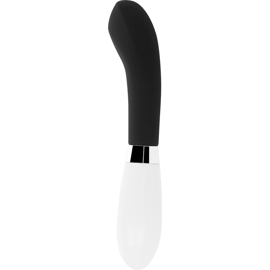 GLOSSY John Vibrador Negro – Diseño Ergonómico Con Curva Natural Para Comodidad Perfecta