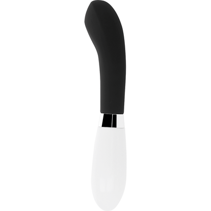 GLOSSY John Vibrador Negro – Diseño Ergonómico Con Curva Natural Para Comodidad Perfecta