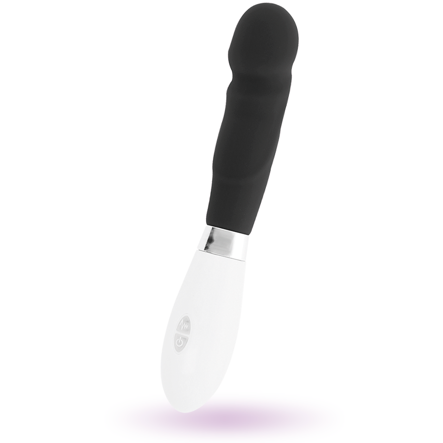 GLOSSY Paul Vibrador Negro – Diseño Ergonómico Para Una Experiencia Sensorial Única