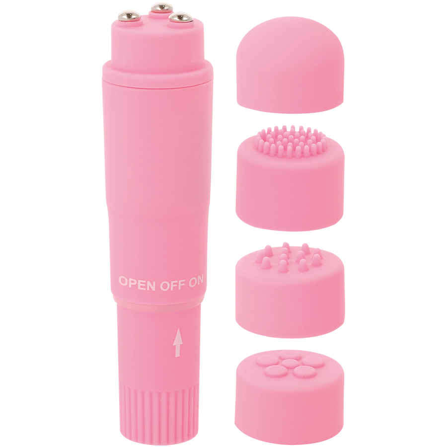 Comprar GLOSSY Pocket Kurt Rosa – Masajeador Compacto Con Diseño Elegante-Noxtic