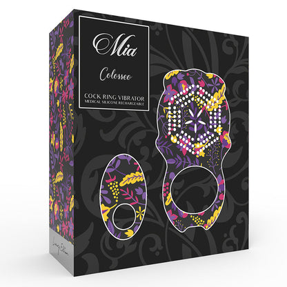 Comprar MIA Colosseo Anillo Control Remoto Negro – Diseño Innovador Para Placer Compartido-Noxtic