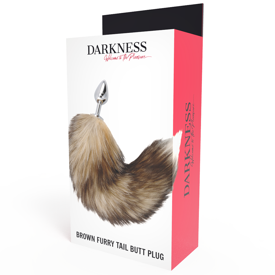 Comprar DARKNESS TAIL PLUG Plateado – Diseño Estético Para Una Experiencia Sensorial Única-Noxtic