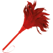 Comprar DARKNESS Pluma Estimuladora Roja 24CM – Juego De Sensaciones Ergonómico Para Momentos Intimos-Noxtic