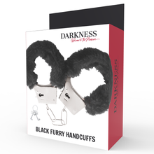 Comprar DARKNESS Esposas Metal Forradas Negros – Comodidad Y Seguridad Para Momentos Divertidos-Noxtic