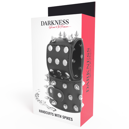 Manette con punte nere Darkness – Design elegante per esperienze indimenticabili
