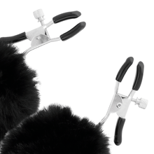 Comprar DARKNESS Pinzas Para Pezones Con Pompones – Diseño Ajustable Para Una Experiencia Única-Noxtic