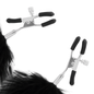 Comprar DARKNESS Pinzas Para Pezones Con Pompones – Estimulación Sensorial Ajustable Para Él Y Ella-Noxtic