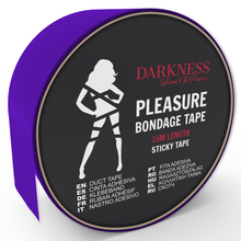 Comprar Darkness Cinta Para Bondage Lila Adhesiva 15M – Cinta Segura y Fácil de Usar para Juegos de Dominación-Noxtic
