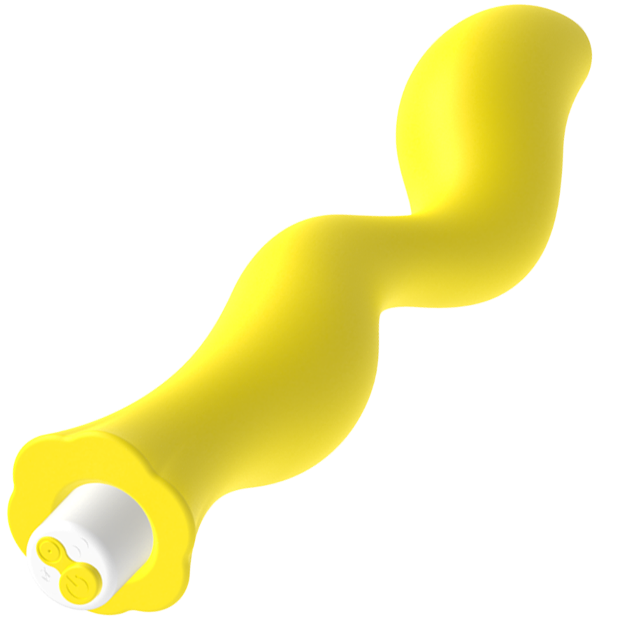 G-SPOT Gavyn Vibrador Punto G Amarillo – Diseño Ergonómico Con Estimulación Profunda