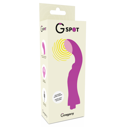 Comprar G-SPOT Gregory Vibrador Violeta – Vibrador Recargable Con Diseño Ergonómico Para Estimulación Precisa-Noxtic