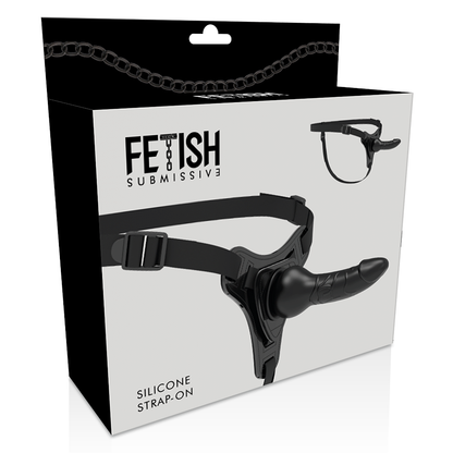 Comprar FETISH Arnés Ajustable De Silicona Negra – Diseño Suave Para Comodidad En Juegos De Principiantes-Noxtic